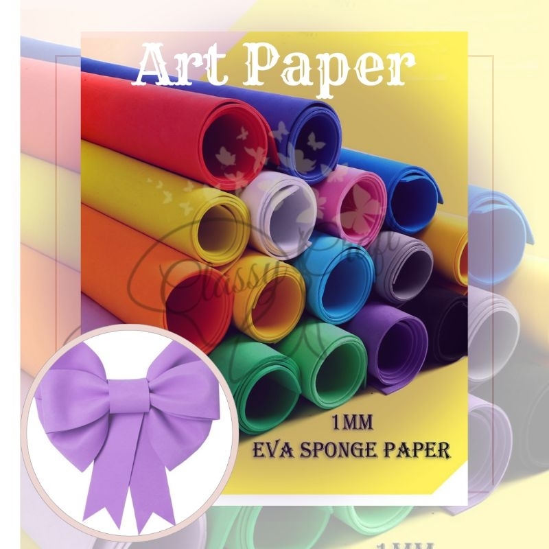 1mm Eva Foam Sheet Art Sponge Paper 50cm x 50cm | Shopee Malaysia