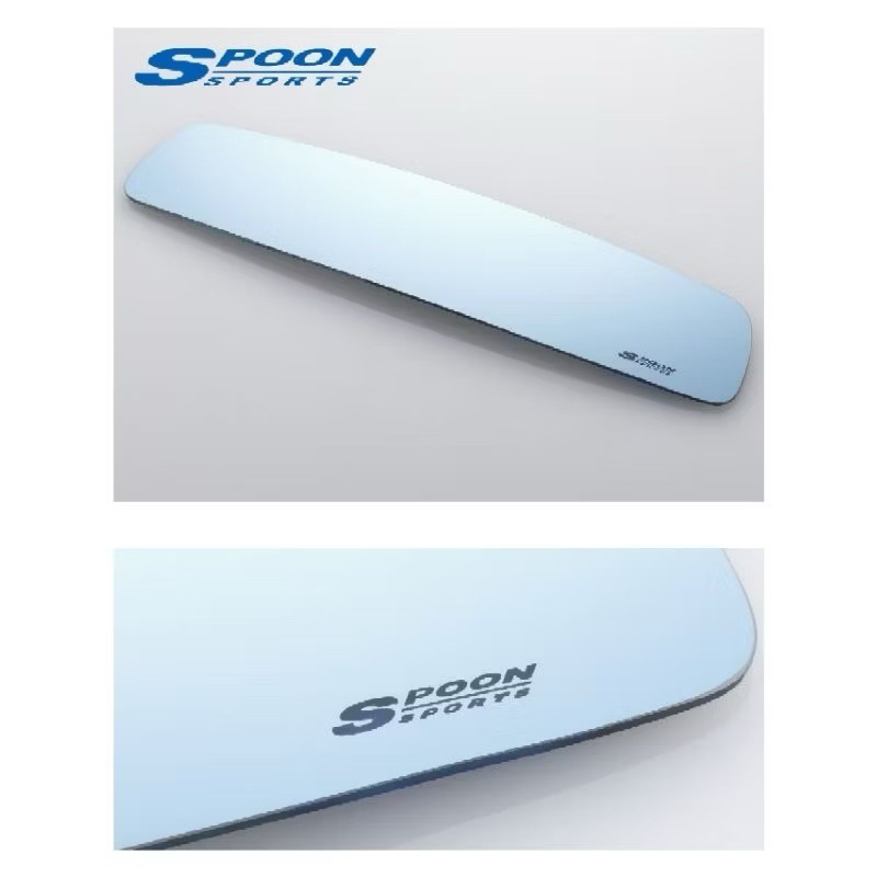 Spoon Sports Original Japan Blue Wide Rear View Mirror FK7, FK8, FC1 ...