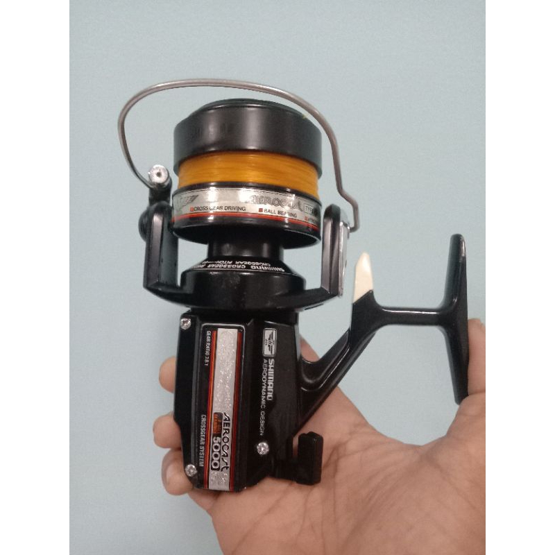 Moulinet Shimano Aerocast 5000, Toupie Spinning, Vintage Surf Casting, Neuf Jamais Servi