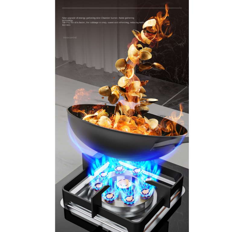 SUKINBO 3 Burner Timer Gas Stove Built-in/Tabletop Gas Kitchen Hob Gas ...