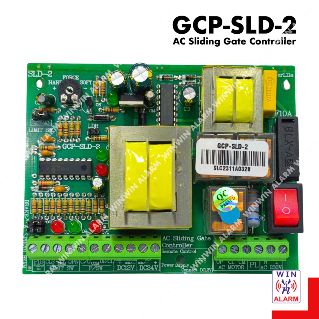GCP-SLD-2 AC Sliding gate controller GCP SLD 2 autogate system | Shopee ...