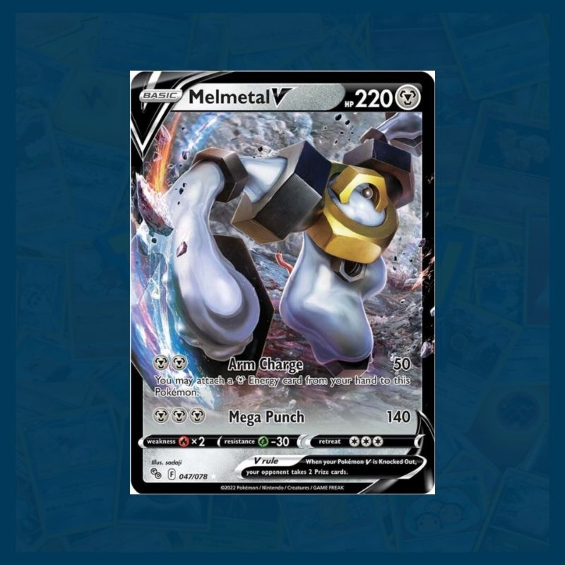 melmetal v pokemon card value & Vmax 048/078 - Go Placeholder Image Provided Melmetal V - Pokemon GO
