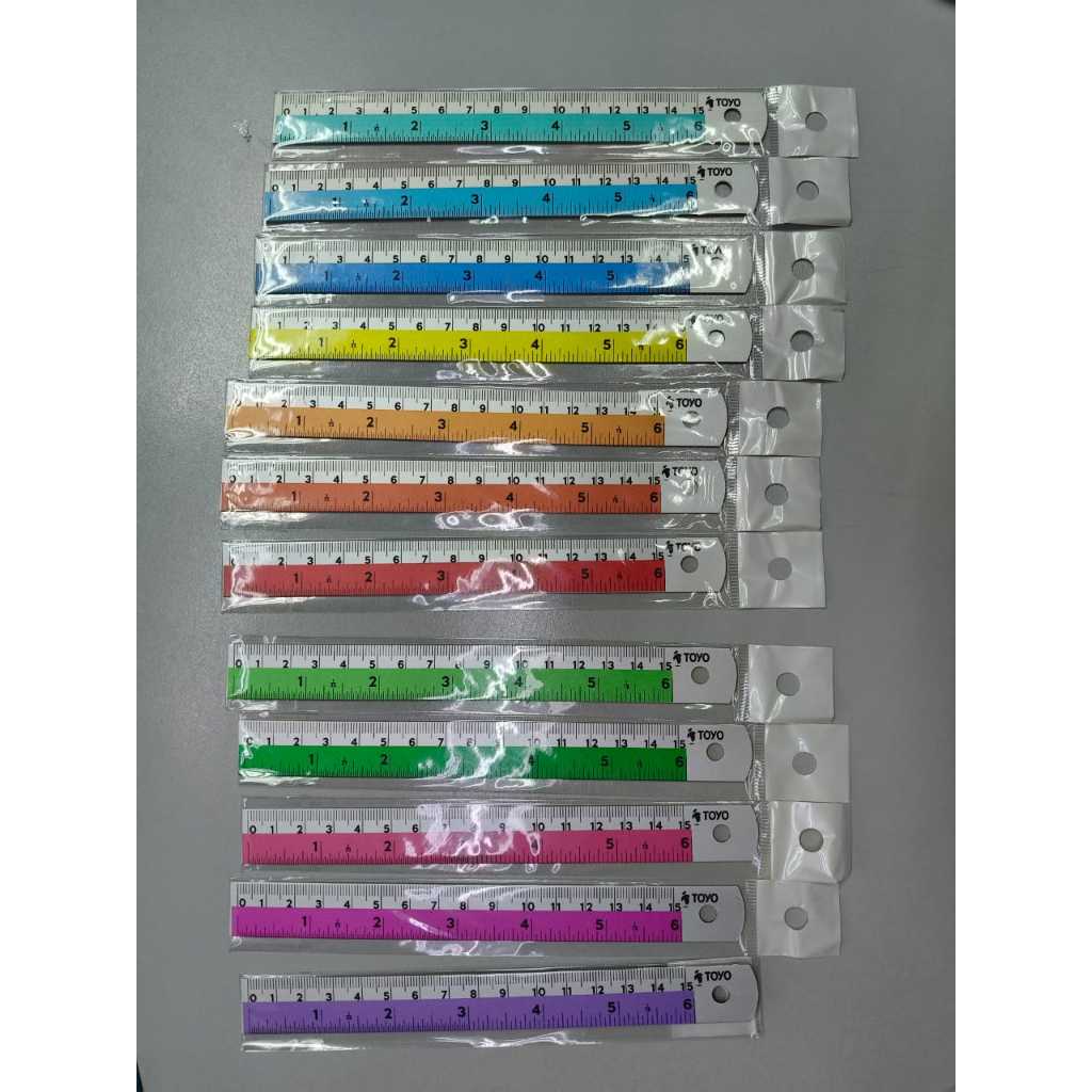 Toyo Aluminium Ruler / Toyo Pembaris Aluminium | Shopee Malaysia