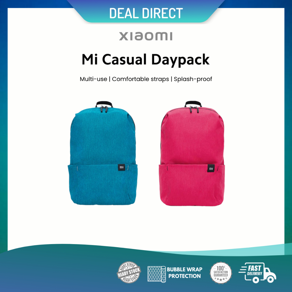 Xiaomi Mi Casual Daypack 10L Backpack Bag Waterproof | Shopee Malaysia