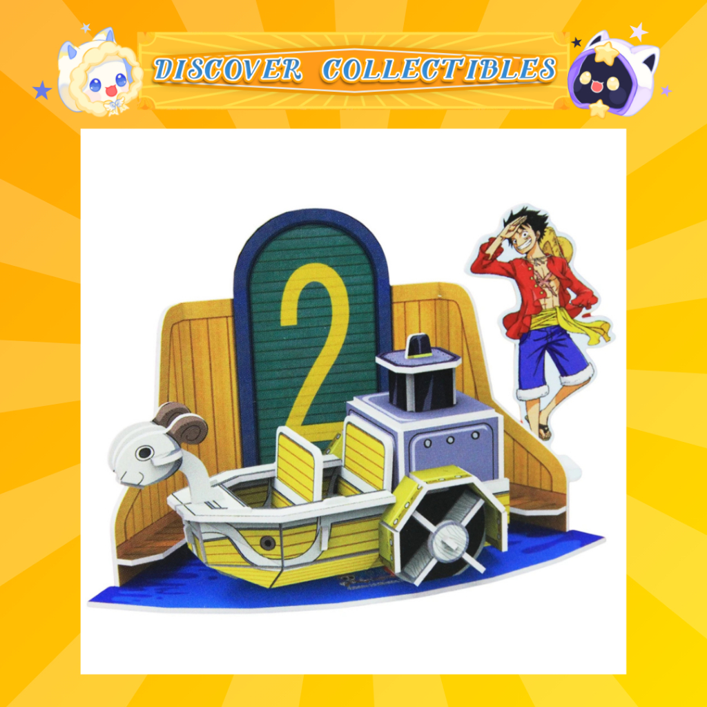 Cubic Fun 3D Puzzle One Piece - Going Merry II (Full Set) (Cubic Fun ...