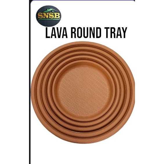 LAVA MULTIPURPOSE ROUND TRAY / TALAM BULAT PLASTIK /TALAM NASI ARAB ...