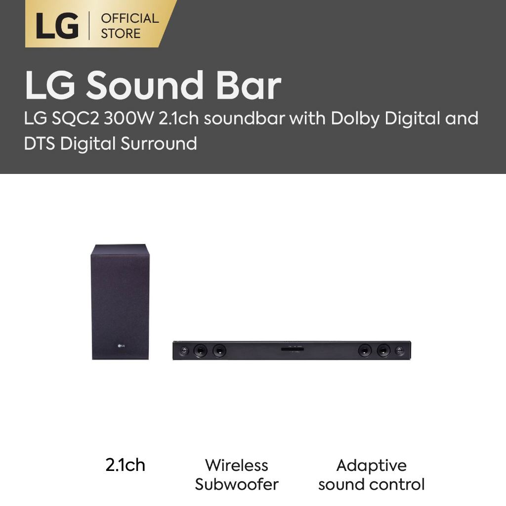 Lg Wireless Soundbar Soundbar Lg Sj3 300w Lg Sj3 Soundbar 300 Watt