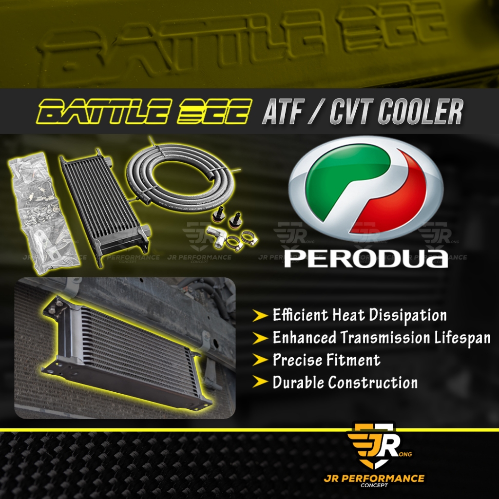 Myvi G3 ATF CVT Cooler Ativa CVT Battle Bee CVT Cooler Perodua Adaptor ...