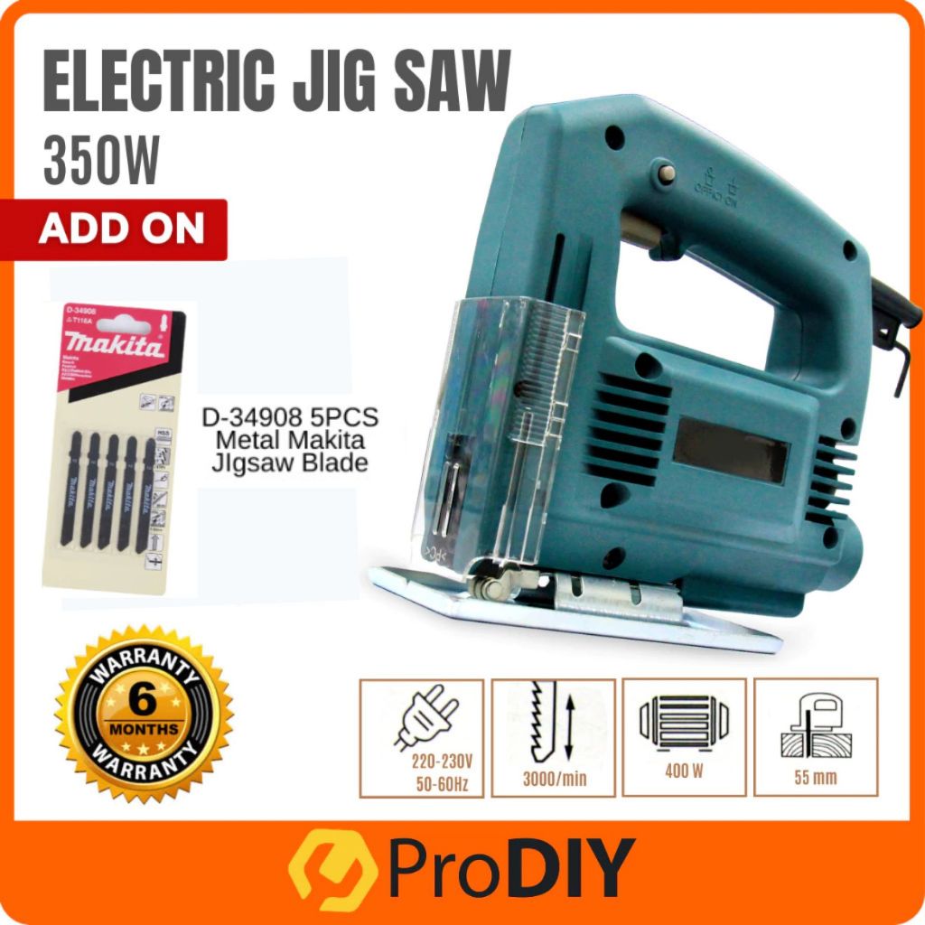 POWERTEK KPJS0313 Jigsaw, Metal & Wood Jigsaw Add On MAKITA Jigsaw ...