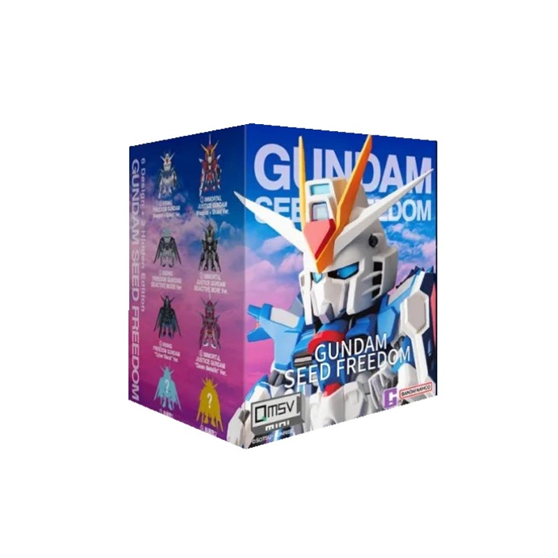 QMSV Mini Seed Freedom Gundam Movie Series [Blind Box / Full Case