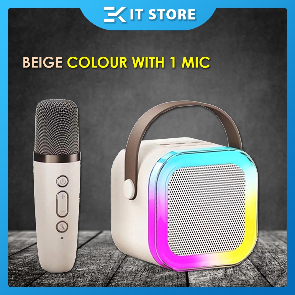 K12 Portable Mini Karaoke Wireless Bluetooth Audio Speaker with ...