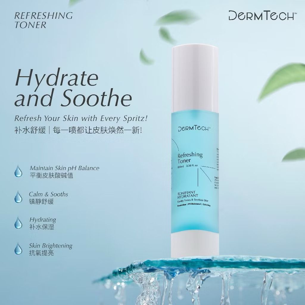 DermTech Refreshing Toner (100ml) | Shopee Malaysia