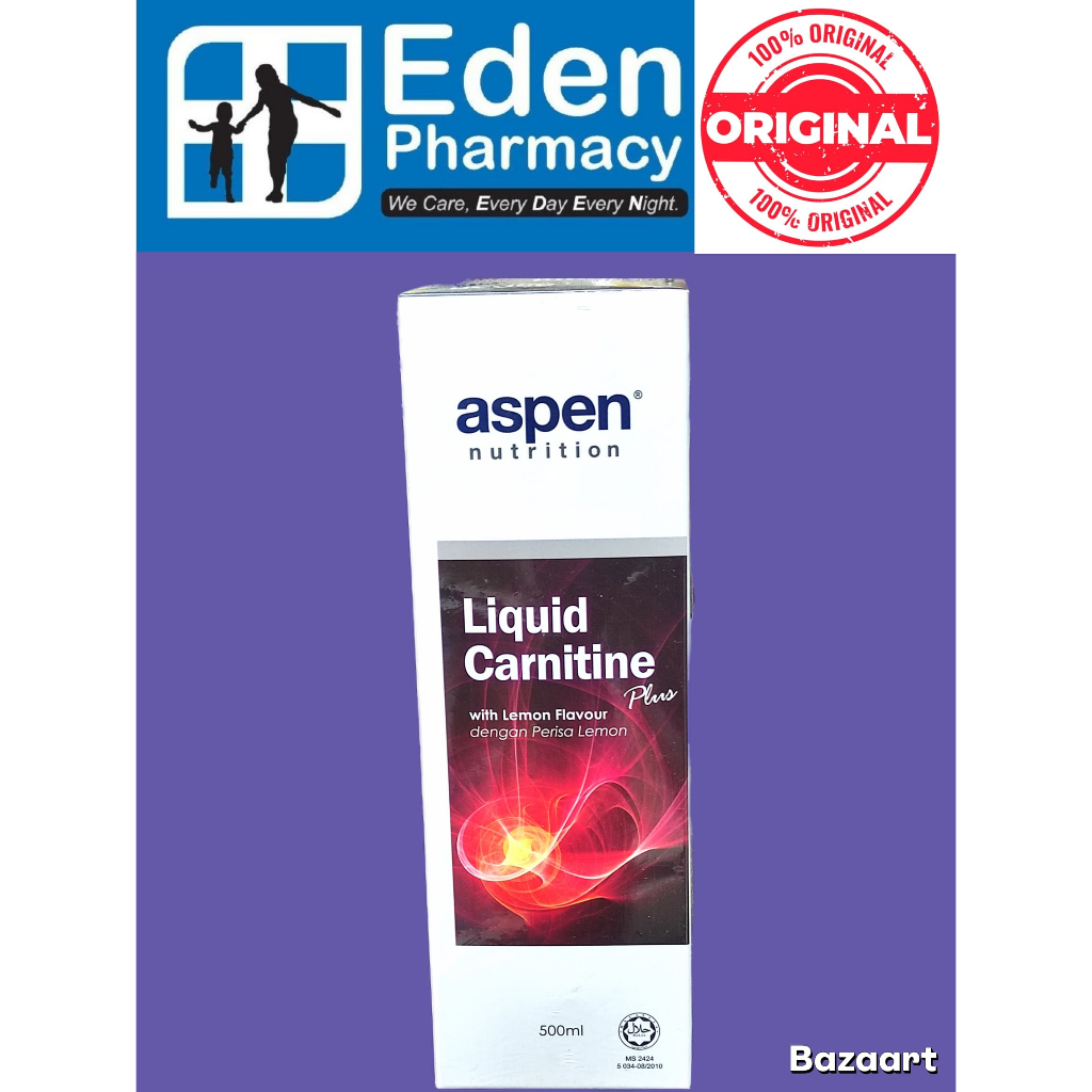aspen l carnitine Aspen nutrition Liquid Carnitine Plus ( 500ml ) (lemon flavour )