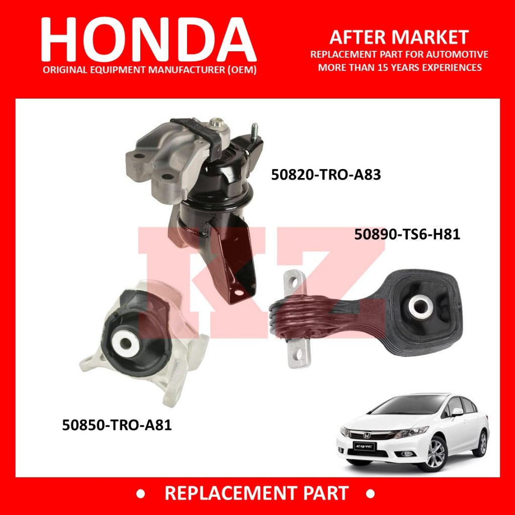 HONDA CIVIC TRO FB 1.8/2.0 FB2/1.8 FB3/2.0 2012-2015 - 3 IN 1 SET ...