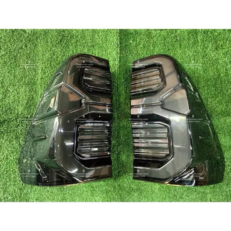 Toyota Hilux Revo Rocco Rogue GR Tail Lamp LED Smoke Revo Gazoo Racing ...