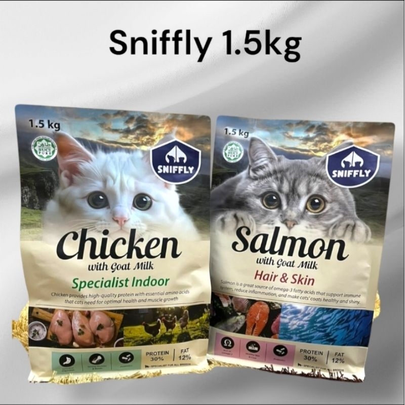 Sniffy 1.5kg Cat kibble | Shopee Malaysia