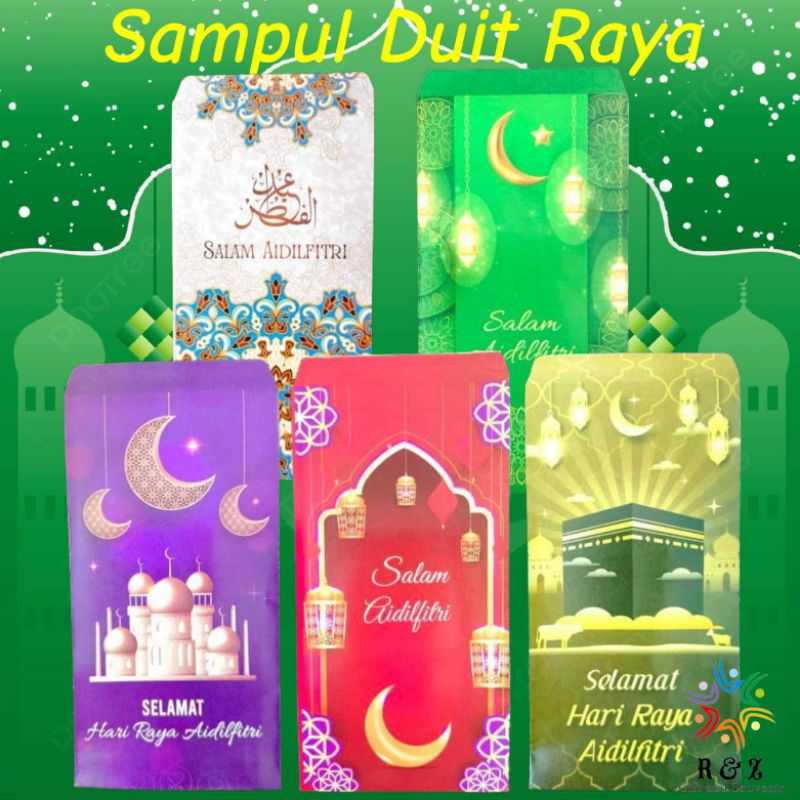 Sampul Raya Panjang 10pcs/Paket / Sampul Raya Aidilfitri | Shopee Malaysia