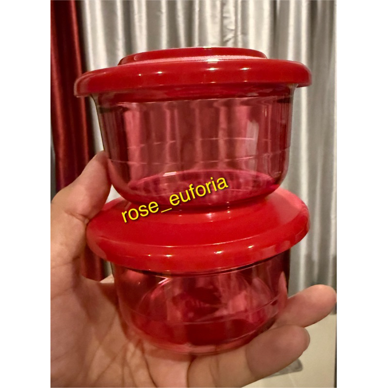 Tupperware Royale Purple Crystalline JoyServe Bowl 2 unit 450ml 1 unit ...