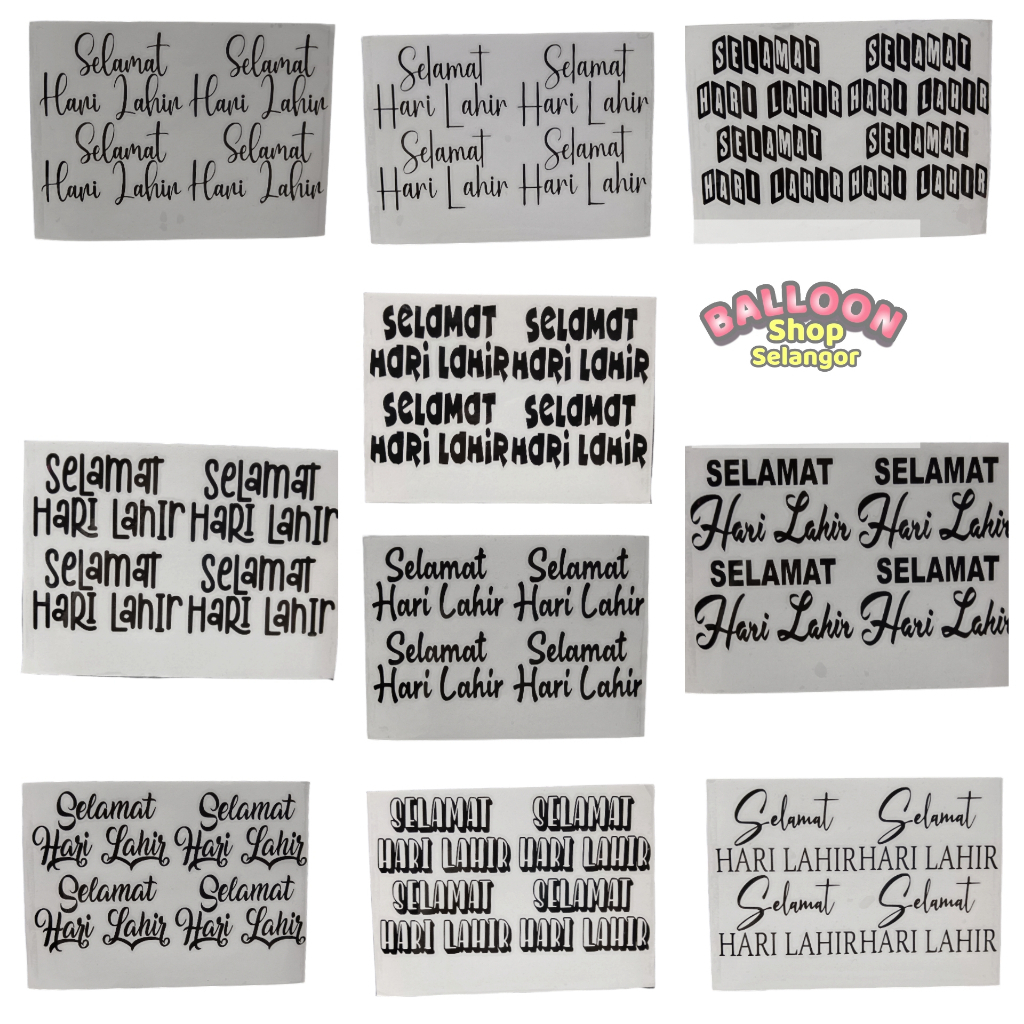STICKER ( Saiz A5 ) - 