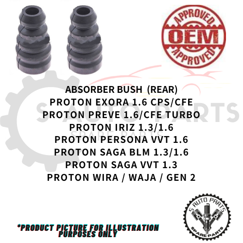 EXORA/PREVE/IRIZ/PERSONA VVT/BLM/SAGA VVT/WAJA/WIRA/GEN 2 (REAR ...
