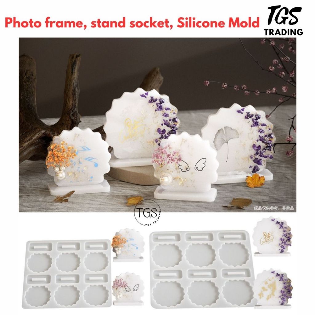 TGS Photo frame, stand socket, aromatherapy plaster, dried flowers ...