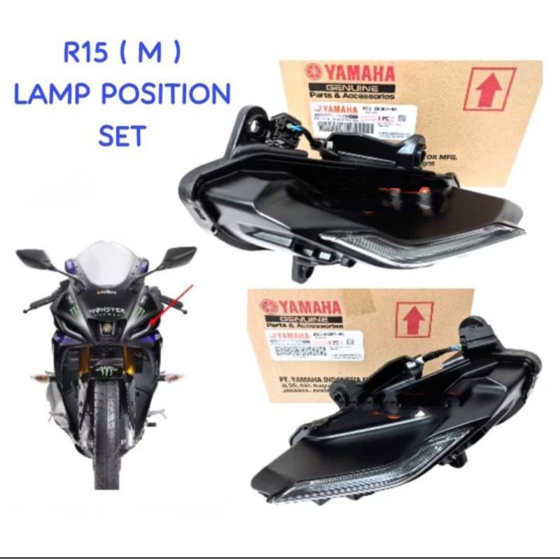 Pilot Light Eyebrow headlight Right left All New R15 V4 R15 M BDJ-H4302 ...