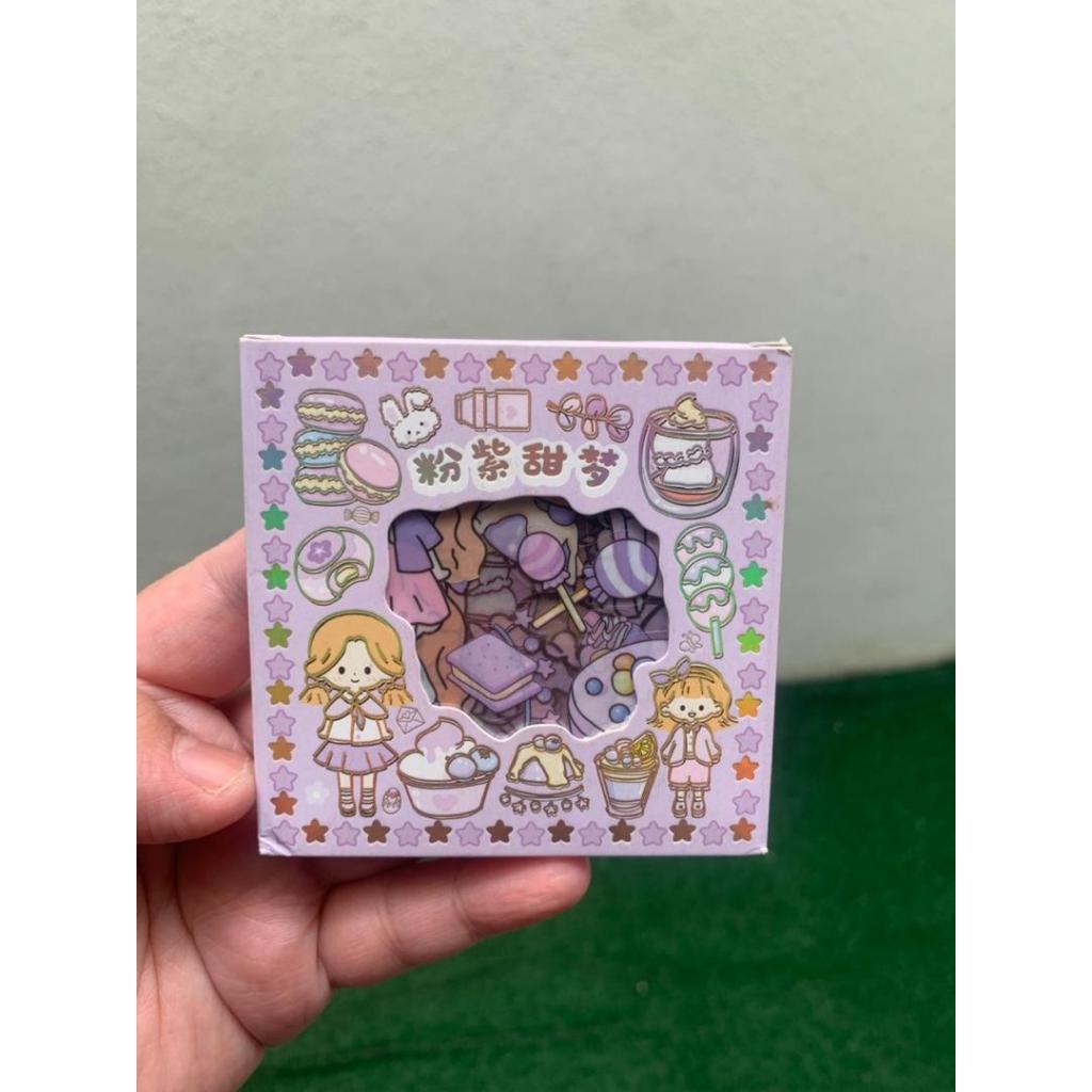 96 pieces Cute Stickers Box (Random) | Shopee Malaysia