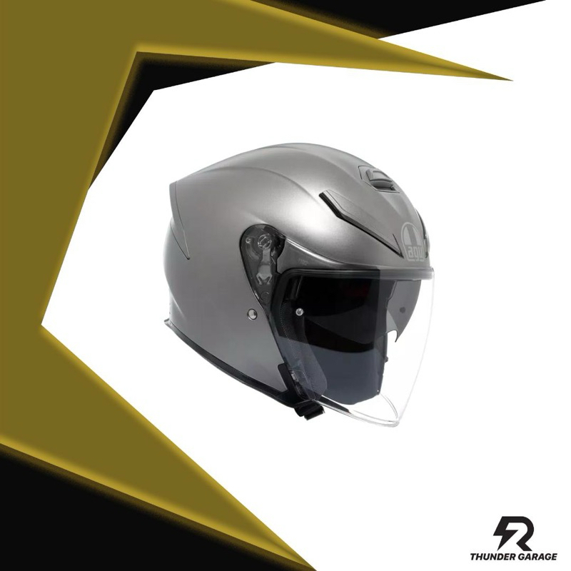 agv k5 jet open face helmet Evo Solid (FREE SENA E30 INTERCOM & HEVIK HELMET BAG – Singapore Racing World AGV K-5 Jet Open Helmet