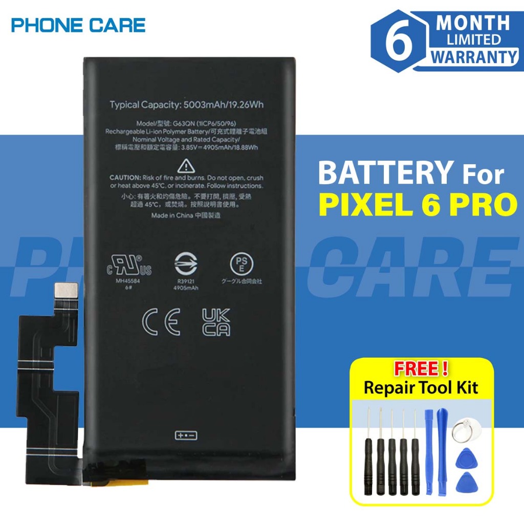 Google Pixel 6 Pro - Batéria G63QN 5003mAh - G730-06300-01 Genuine