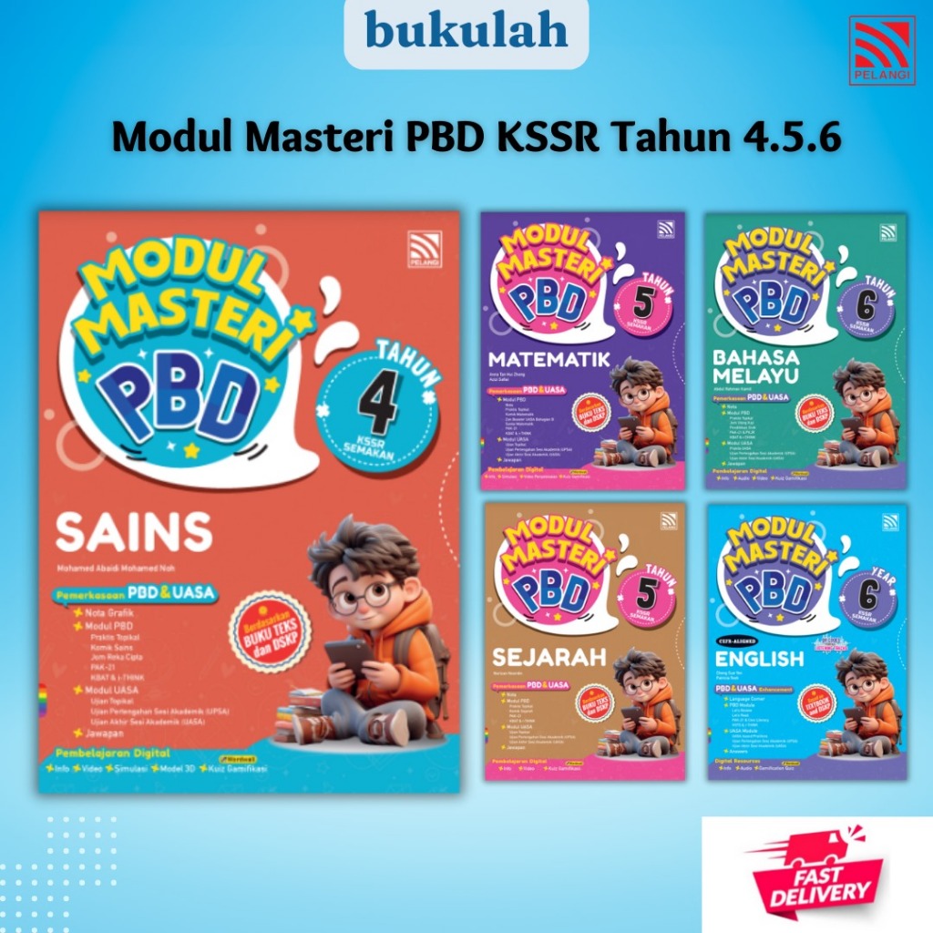 [Bukulah] Buku Latihan 2025 Modul Masteri PBD KSSR Tahun 4.5.6 ...