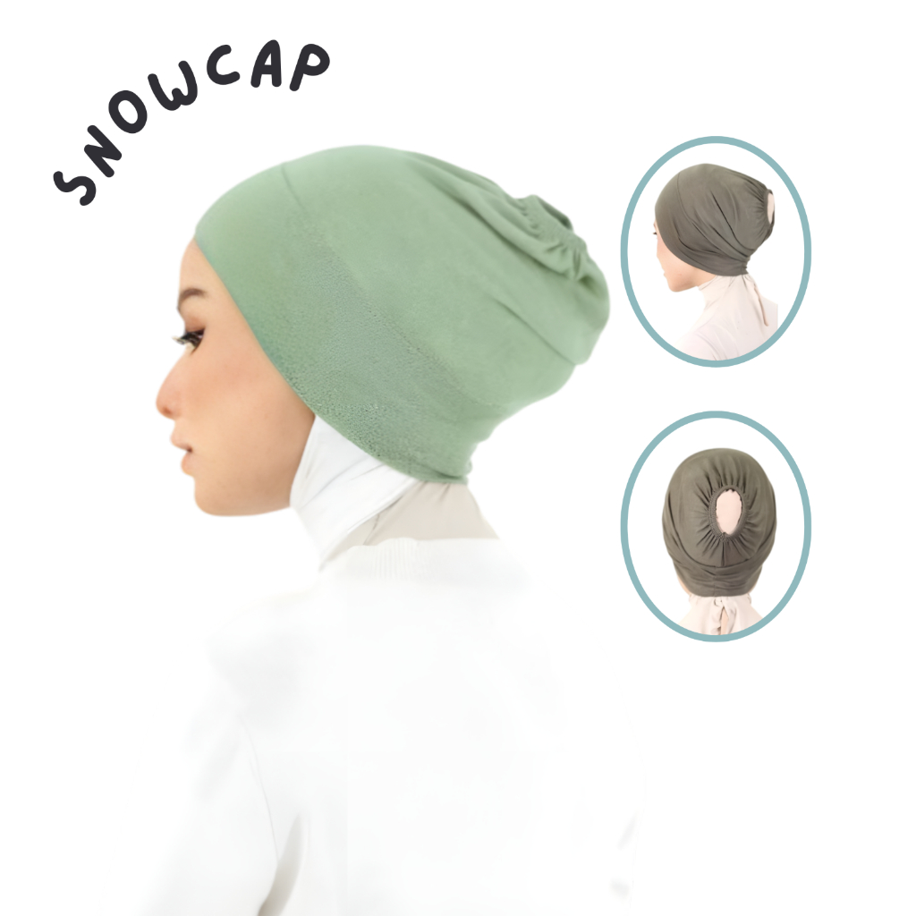 YH [Budak / Dewasa] Snowcap Inner Anak Tudung Cotton Indonesia Bergetah ...
