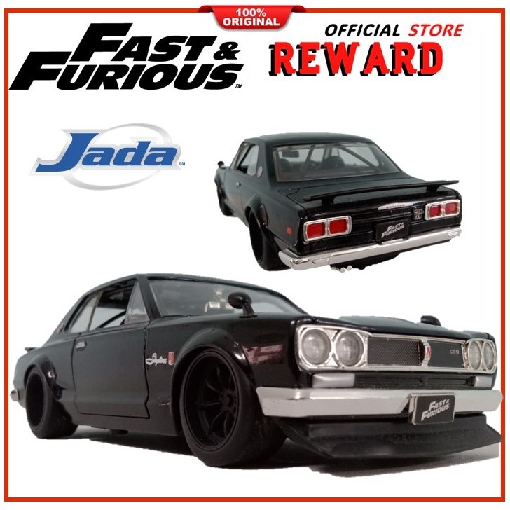 JADA Pre Love Die Cast 1:24 Bryans Nissan Skyline 2000 GTR (Fast