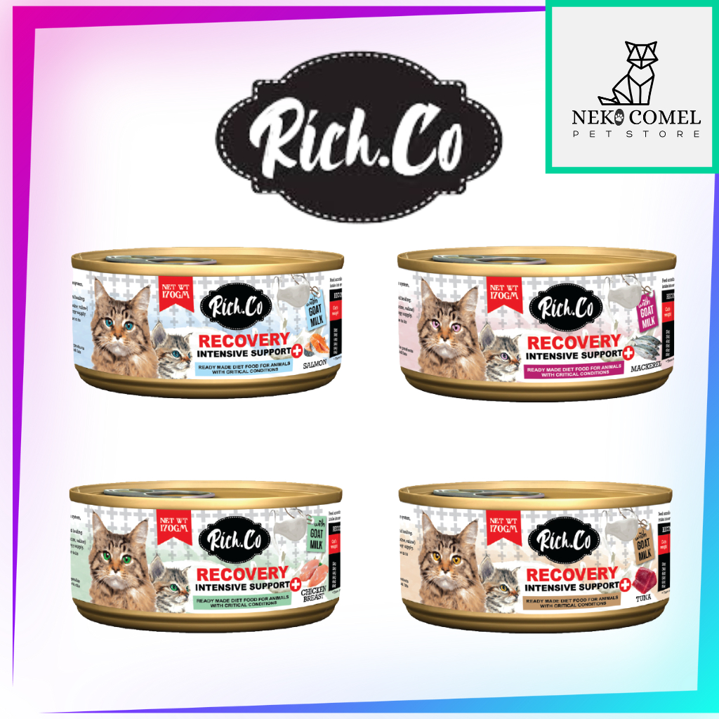 Rich.Co Recovery Intensive Support Cat Canned Food With Goat Milk 170g ...