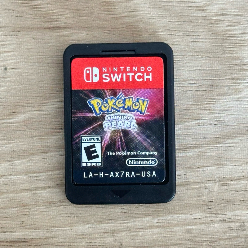 (No Box) Nintendo Switch Pokemon Shining Pearl Used Physical Cartridges ...