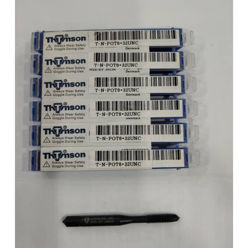 THOMSON J403N SPIRAL POINTED TAPS - T-N-POT8*32UNC (black) | Shopee ...