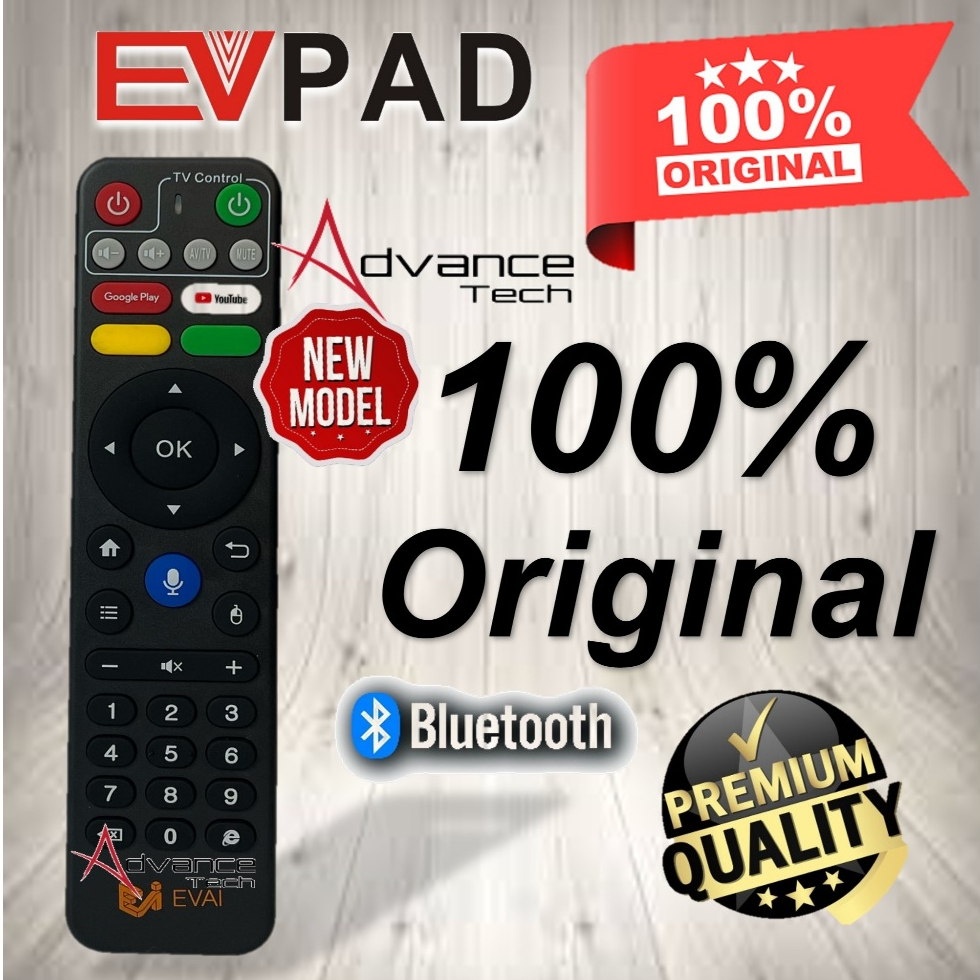 EVPAD / EPLAY / ORIGINAL Remote Control for 11S / 11P / 12S / 12P ...