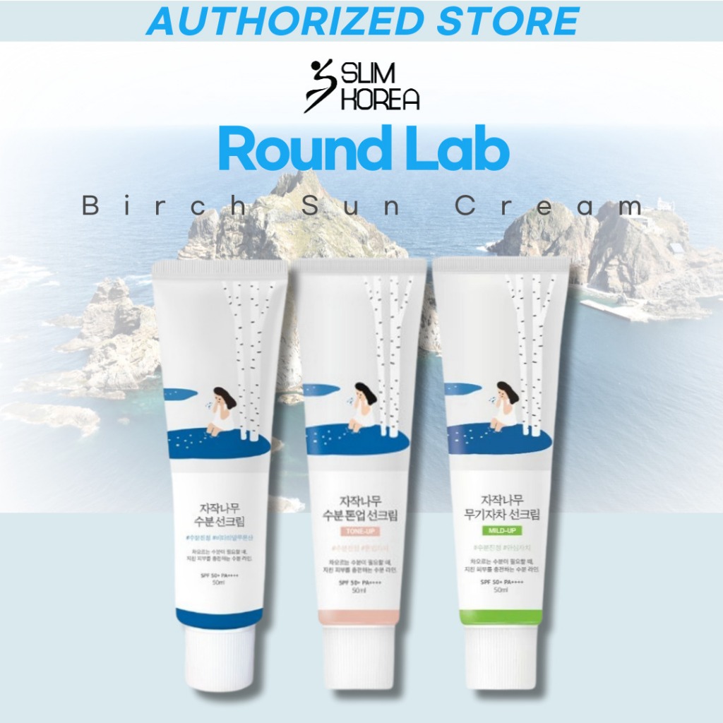 Round Lab Koleksi Matahari / Birch Juice Moisturizing Sunscreen Tone-Up ...