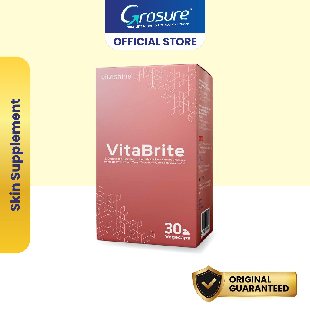 Vitashine® Vitabrite Capsule Whitening & Beauty Supplement (30's ...