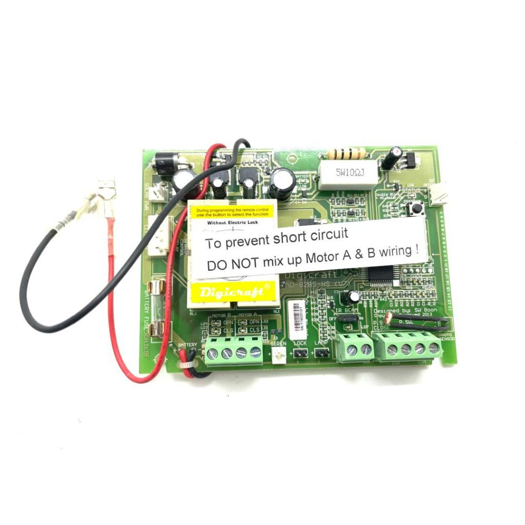 DCMOTO GFM925AL Control Panel / DCMOTO Autogate Lock MD8285 / DCMOTO ...