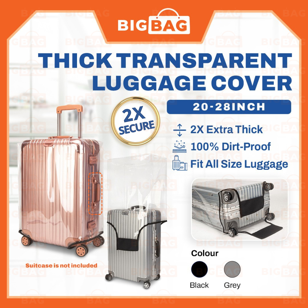 Transparent Luggage Cover Luggage Cover Protector Luggage Bag Cover ...