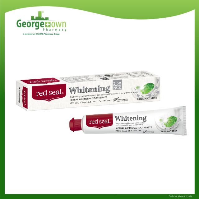 RED SEAL WHITENING TOOTHPASTE 100G | Shopee Malaysia