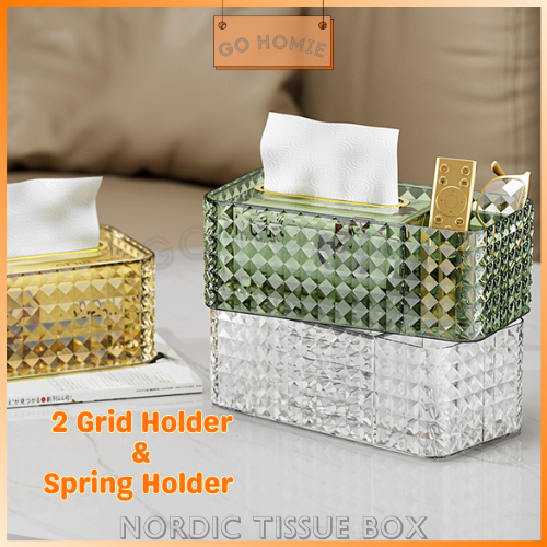 Nordic Tissue Box Tisu Paper Spring Storage Box Car Hotel Homestay ...