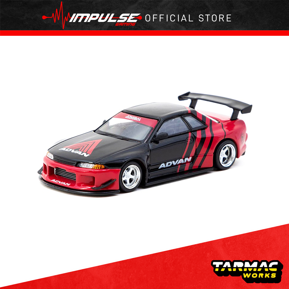 Tarmac 1/64 Nissan GT-R R32 Advan Widebody Jonsibal 2024 JCCS T64G-061 ...