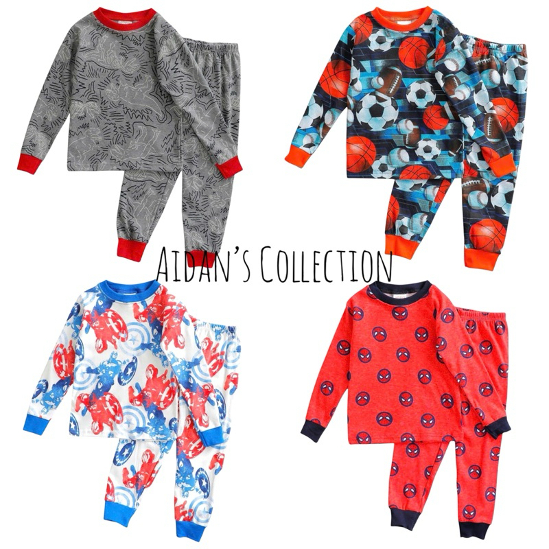 Pyjamas Kid’s Jumping Beans / Baju Tidur Kanak-Kanak Lelaki / Baju dan ...