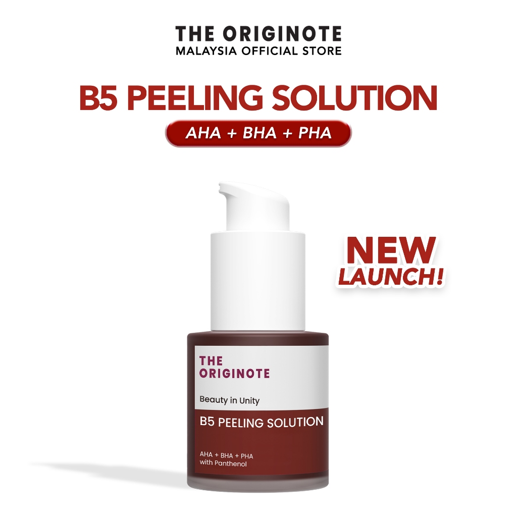 【New-Launch】The Originote - B5 Peeling Solution 20ml AHA + BHA + PHA ...