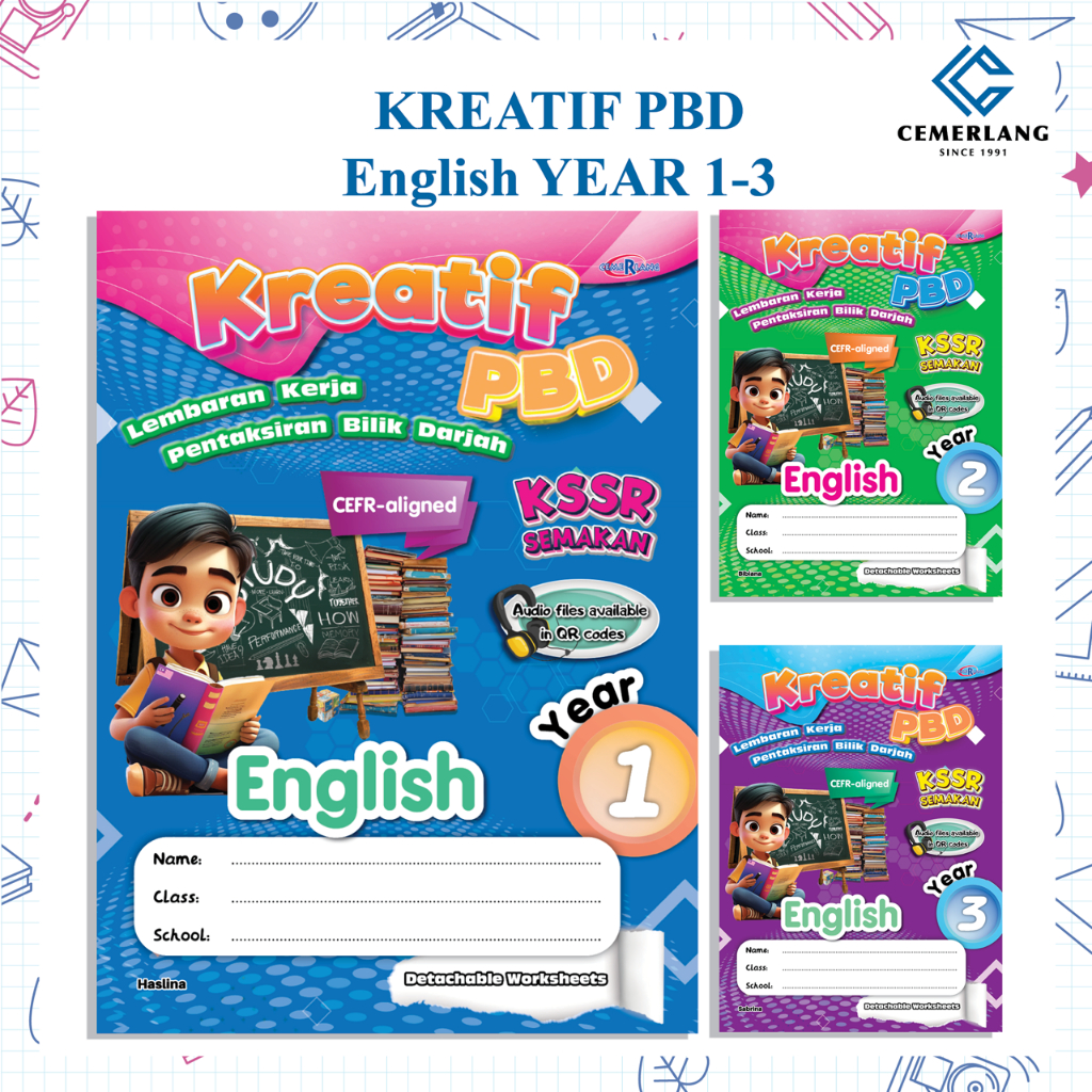 KREATIF PBD English（YEAR 1-3 ） | Shopee Malaysia