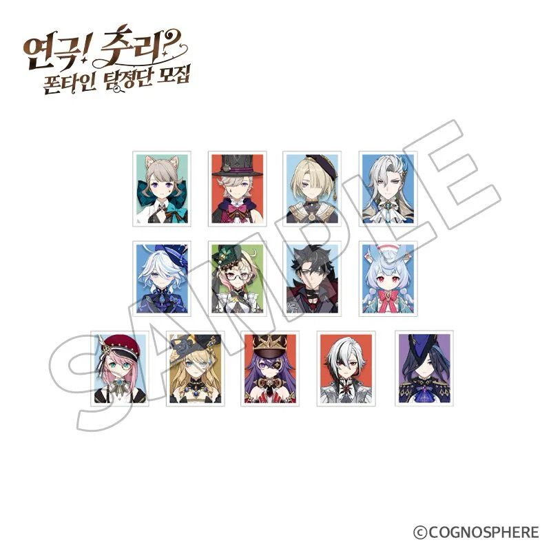 [Split/Official merch] 原神 Genshin Impact Cafe in Seoul - Fontaine ...
