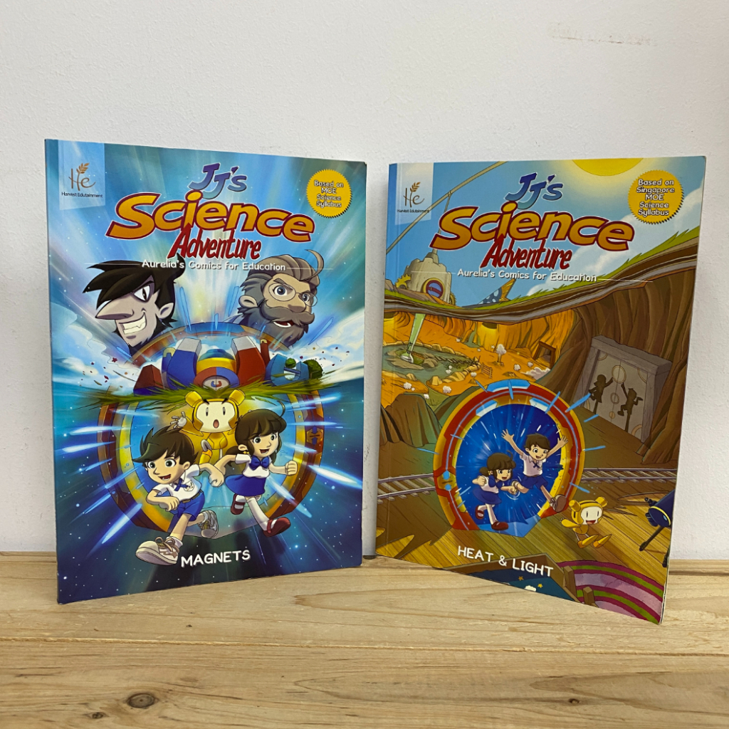 Educational Comics Series : JJ's Science Adventure : Magnets / Heat ...