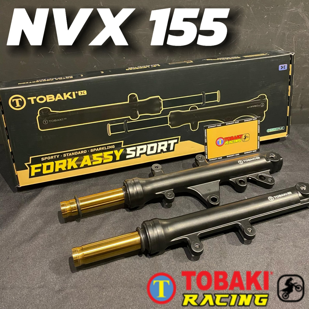 NEW 2025 ARRIVAL !! FORKLAY TOBAKI FORK NVX 155 V1/V2 ASSY RACING TUBE ...