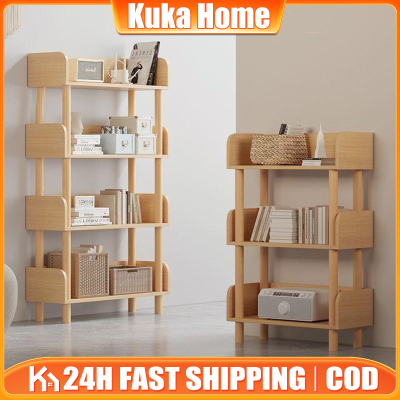 💌Bookshelf 5 Tiers Shelves Modern Book Rack Detachable Display Shelf ...